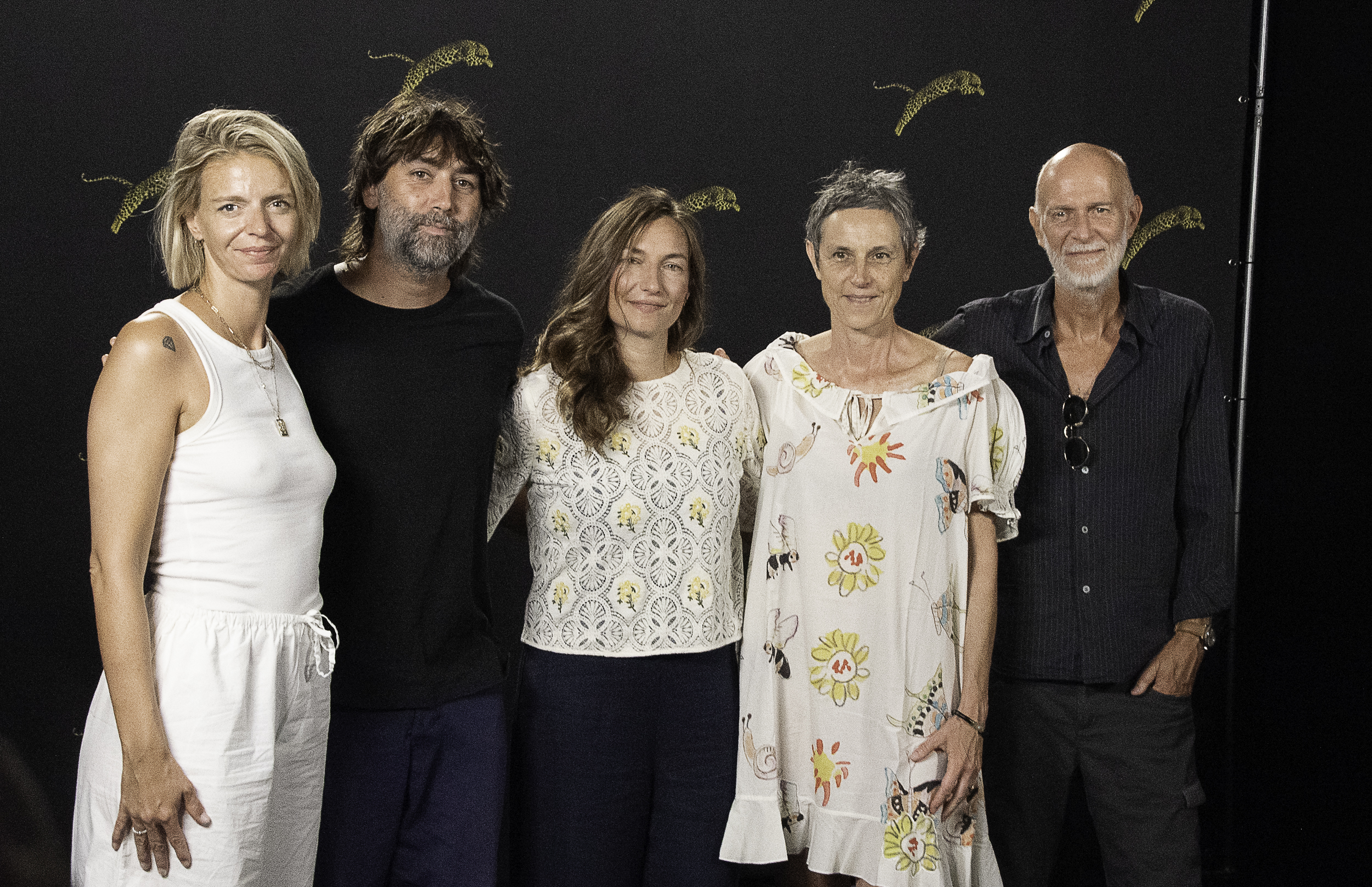 — suisse locarno cinema 79th locarno film festival 05 08 2026 les yeux verts photocall directors and producers les yeux verts